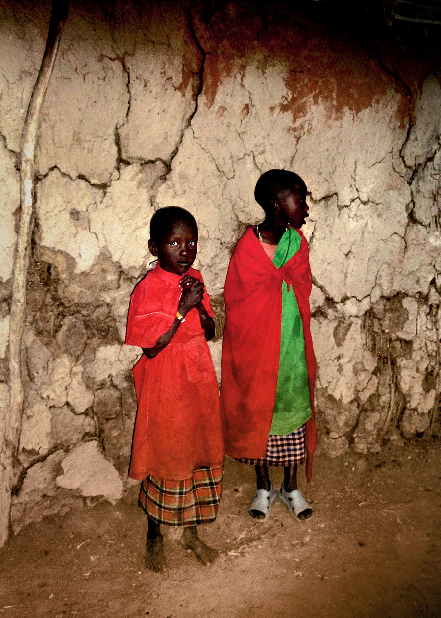 Maasai Kids by Tina Broccoli